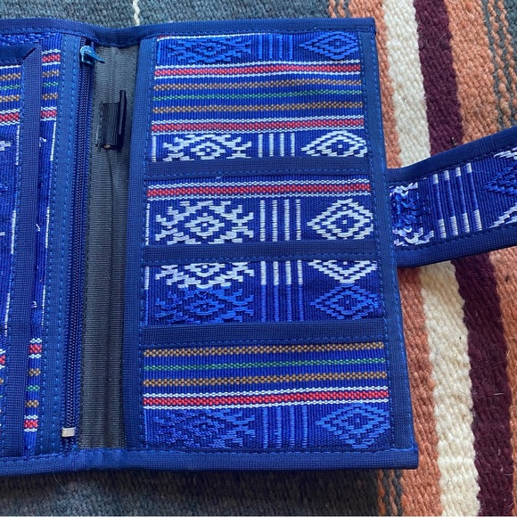 VTG 90’s Cham Weaving Artisan Made Fair Trade Handcrafted Wallet. New! - Picture 10 of 15